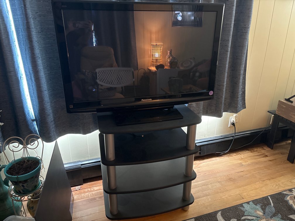 Panasonic Flat Screen TV and Stand