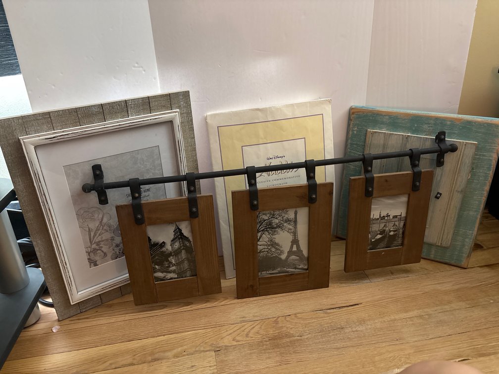 Wooden Picture Frame Lot