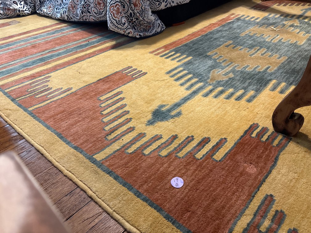 Southwestern Tribal Geometric Area Rug