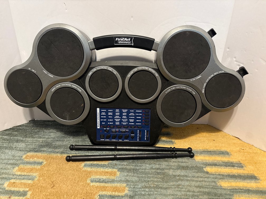 First Act Discovery Electronic Tabletop Drum Pad