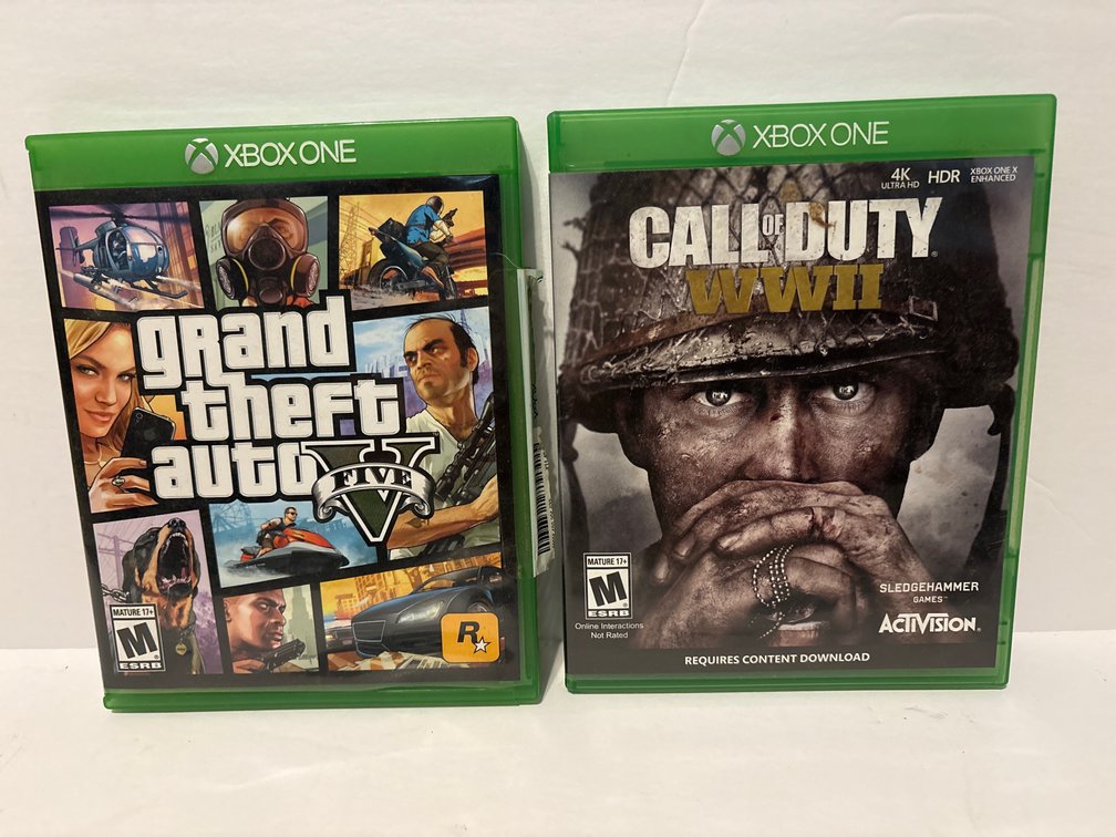 Grand Theft Auto V and Call of Duty WWII