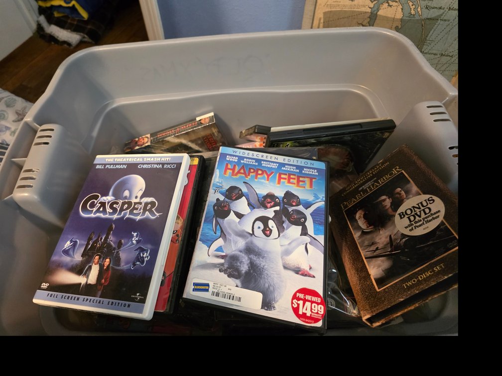 Large lot of DVD's : VHS 's