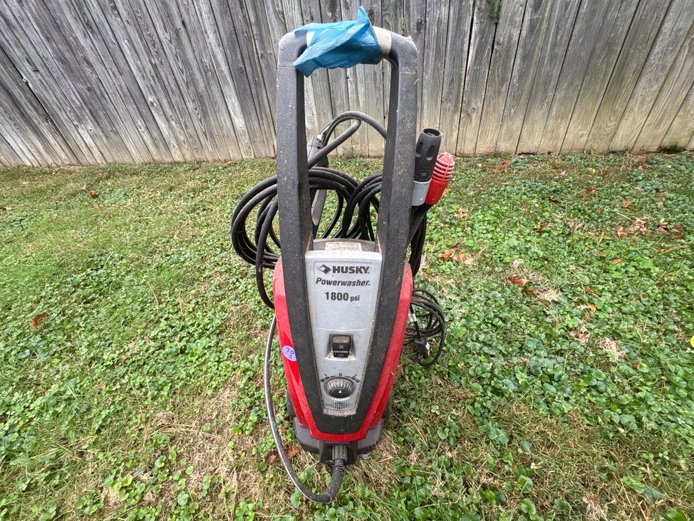 Husky 1800 PSI Electric Pressure Washer