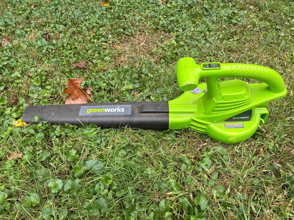 Greenworks 7-Amp Corded Electric Leaf Blower (Model 24012)
