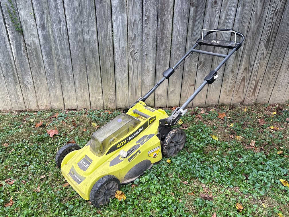 Ryobi 40V Brushless 20-Inch Cordless Lawn Mower (Model RY401011VNM)