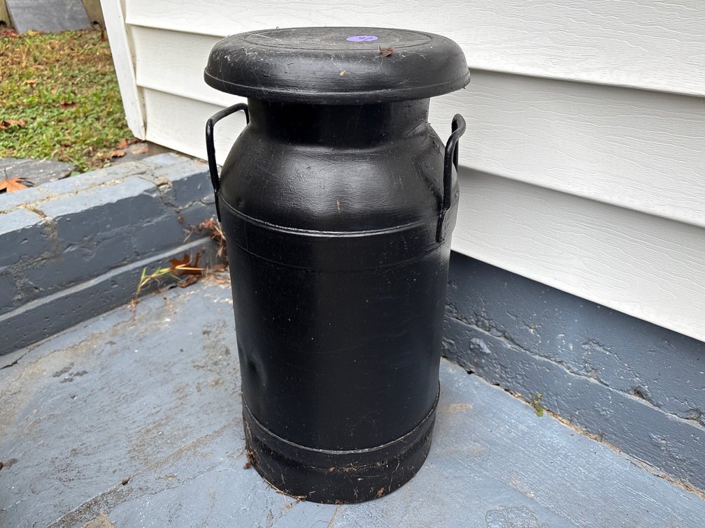 Metal Milk Jug