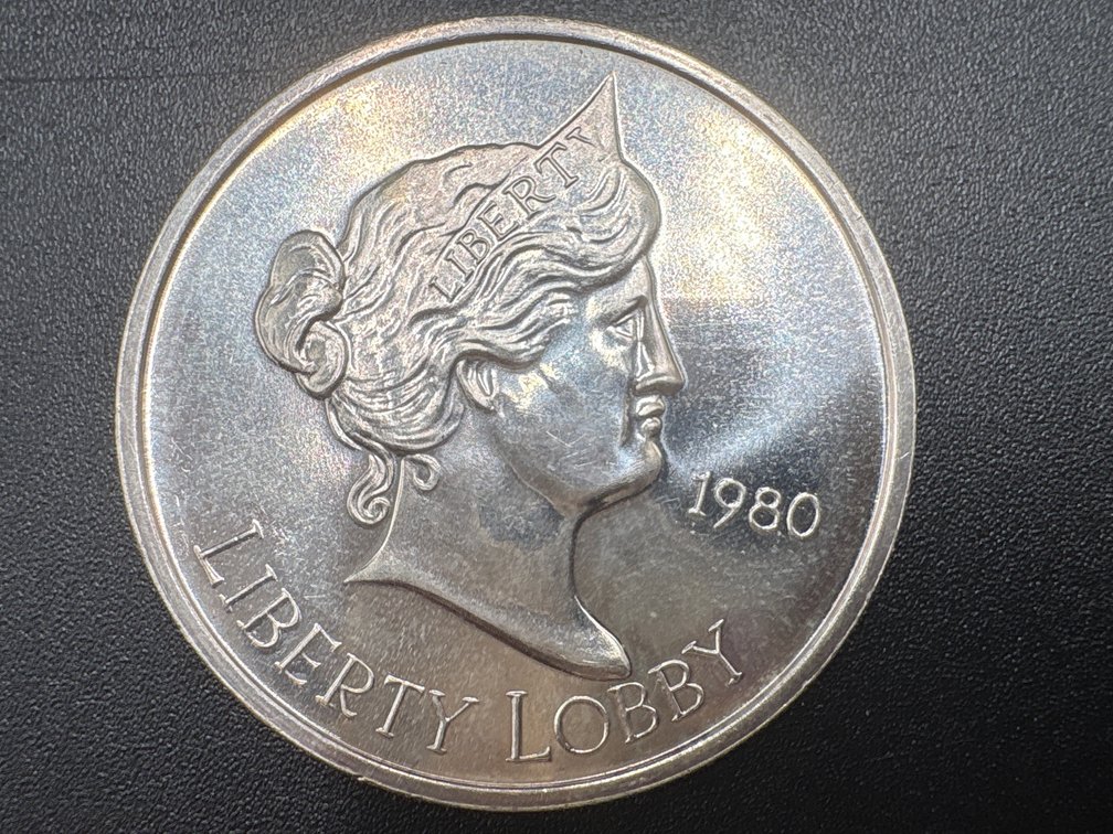 1 Ounce Fine Silver Liberty Lobby Bullion
