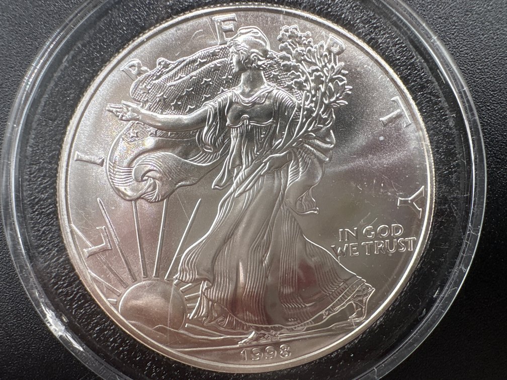 1 Ounce Fine Silver 1998 Bullion