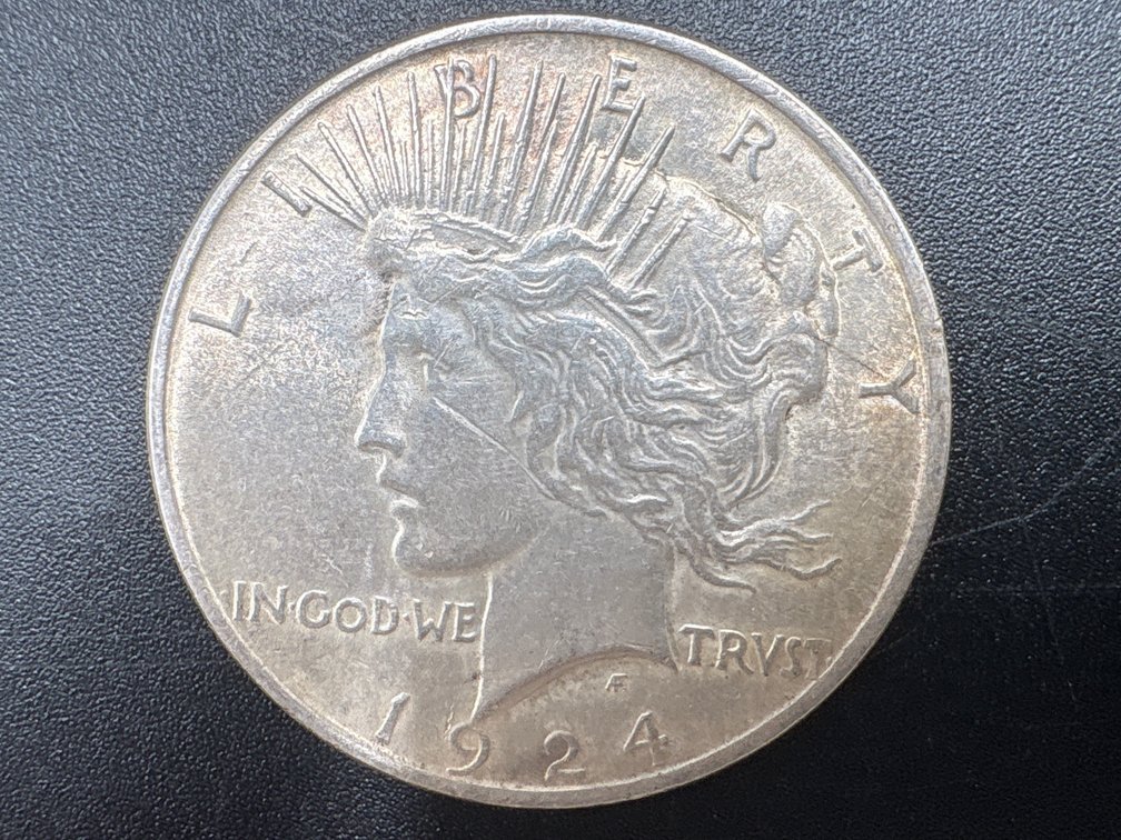 1924 Silver Peace Dollar