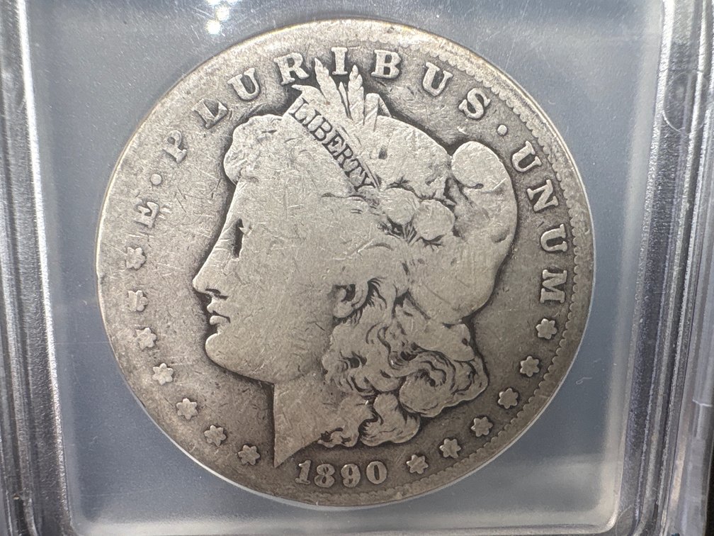 1890 Silver  Carson City Morgan Dollar