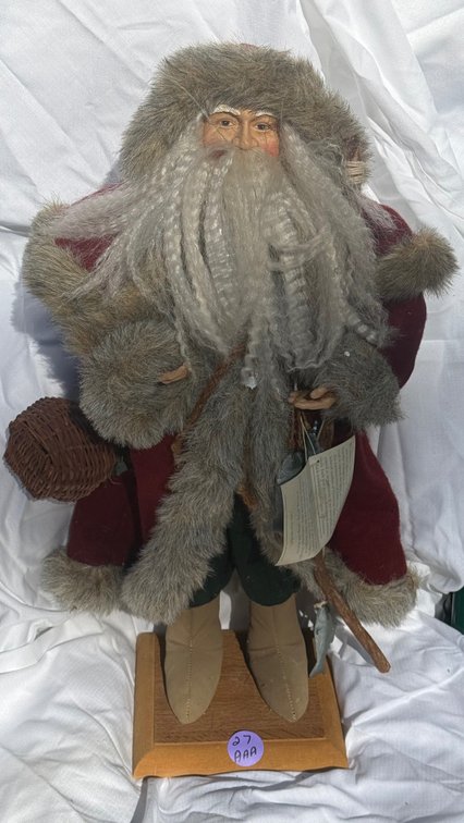 Lynn Haney Collection Santa Claus figurine.