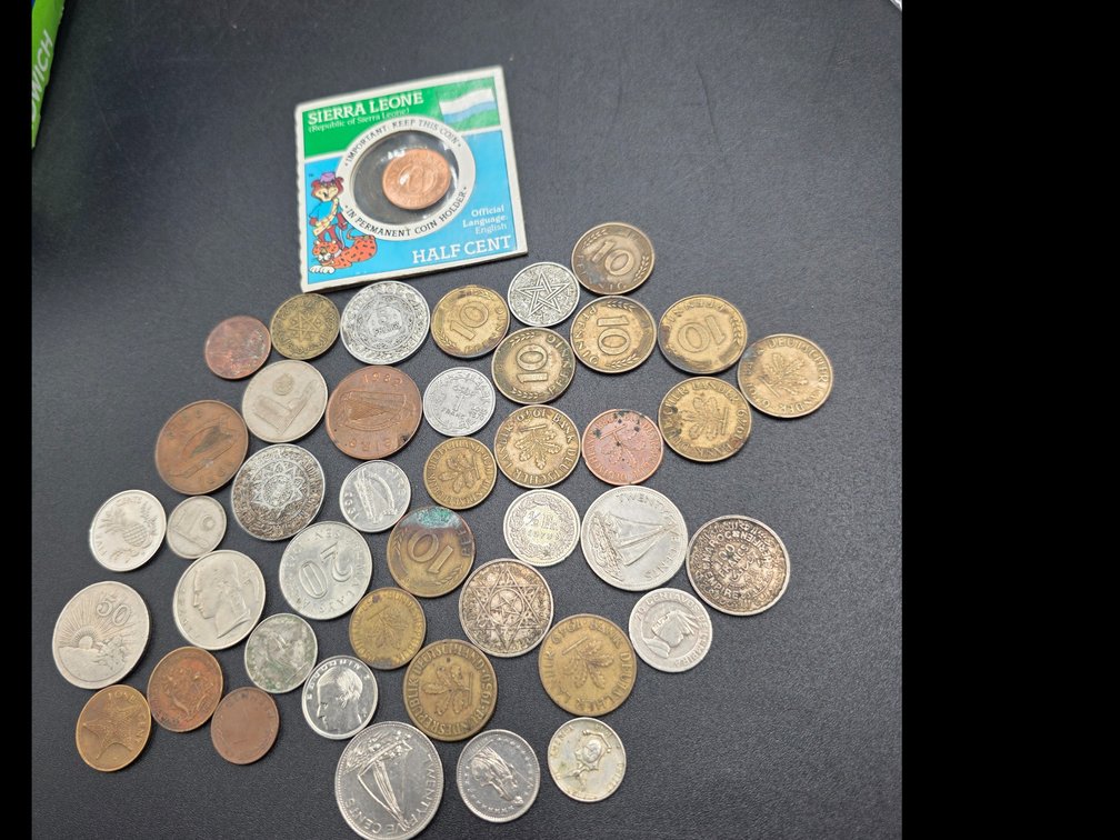 Assortment of Foreign  Coins