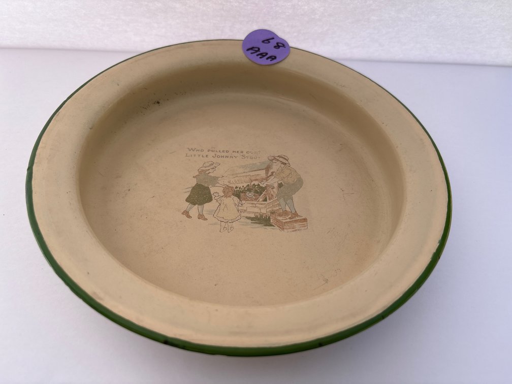 Enameled Child Plate