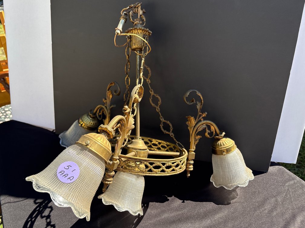 Converted Gas Light Fixture