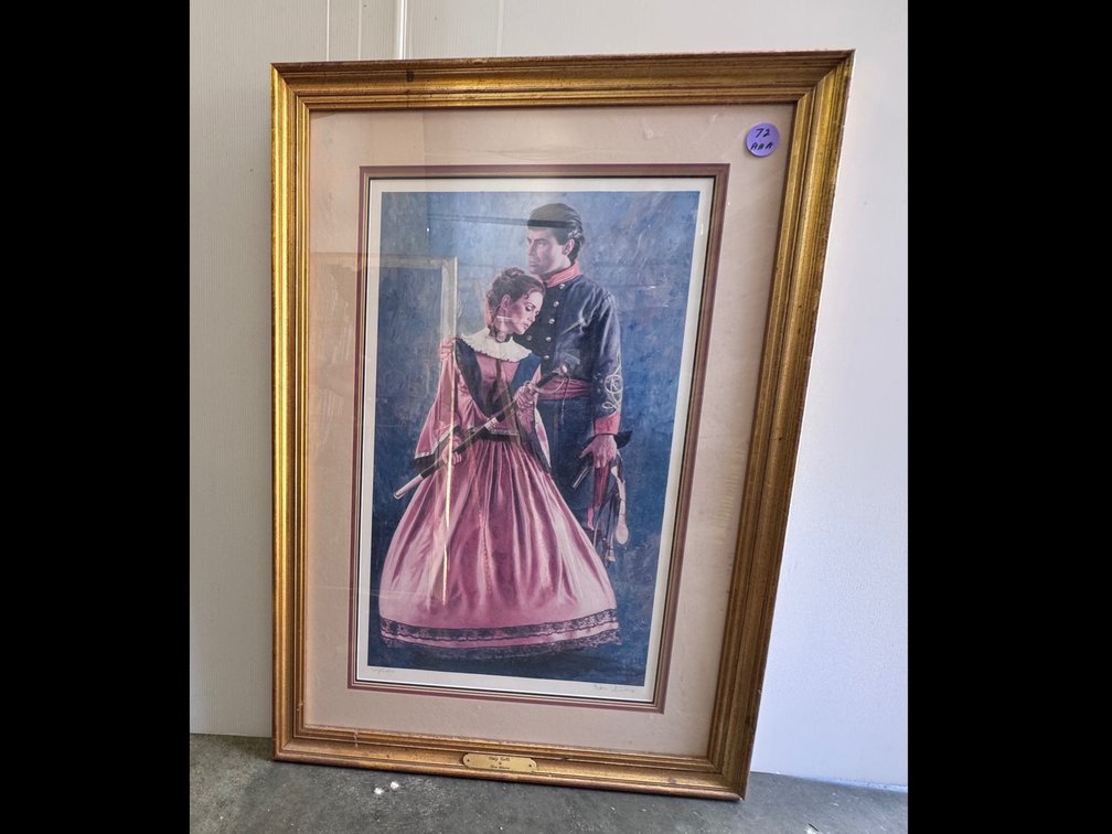Wooden Framed Art Print 11x32
