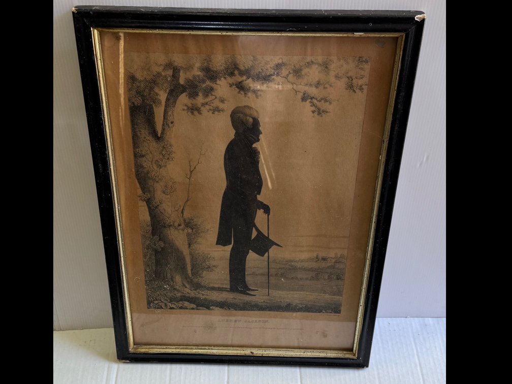 Andrew Jackson Wooden Framed Wall Art