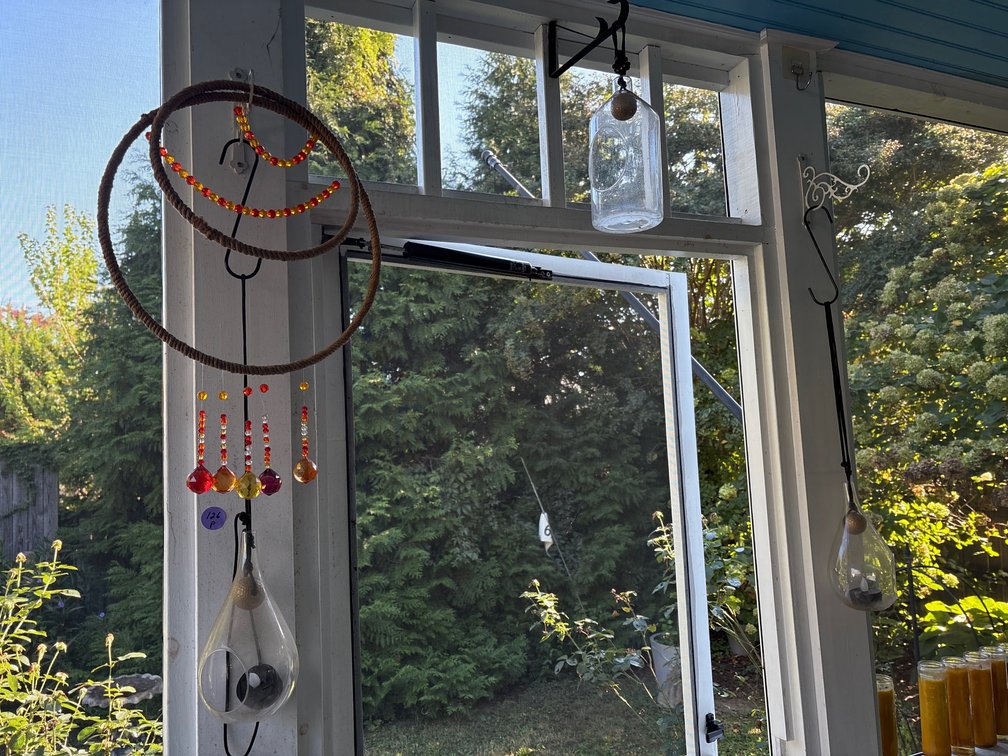Hanging Decor Lot- Glass and Beaded