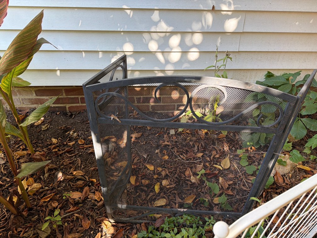 Vintage Wrought Iron Decorative Fireplace Screen