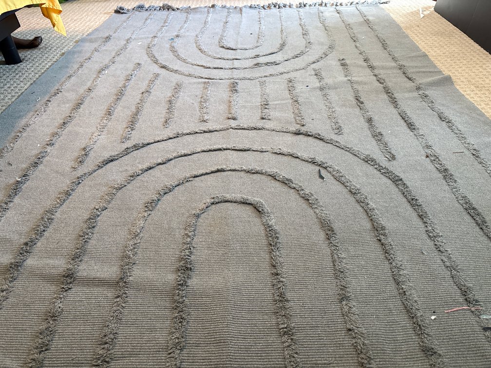 Modern Boho Neutral Area Rug