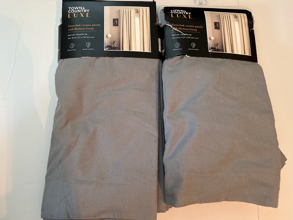 Town & Country Luxe Curtains with Blackout Lining