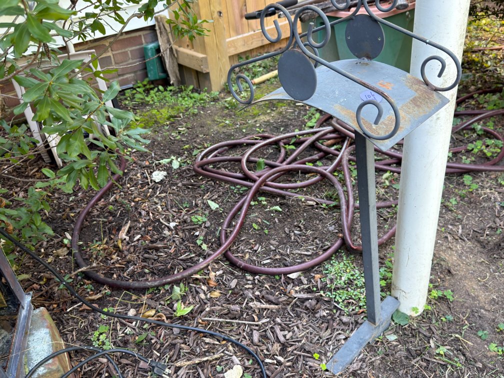 Watering Hose, Hose Stand & Hose Handler