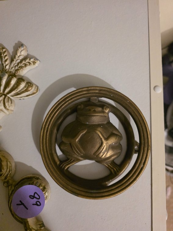 Frog Door Knocker, Metal Butterfly, etc