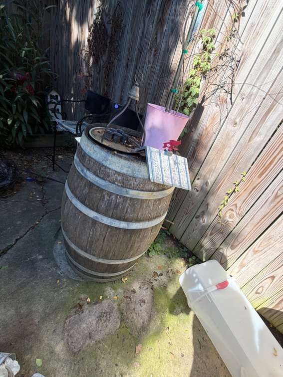 Garden Decor & Planter Lot