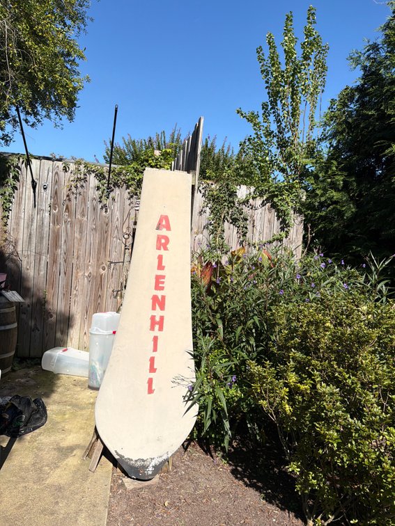 Large Outdoor Advertising ARLENHILL Metal Sign