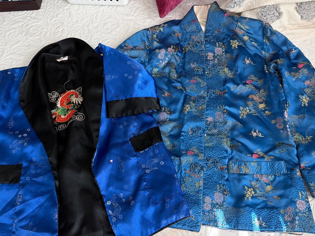 Silk style Asian Jackets