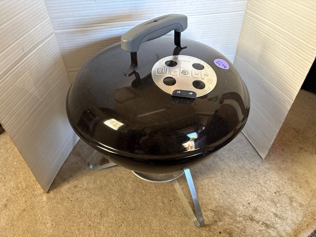 Weber Smokey Joe 14-Inch Portable Charcoal Grill - Black