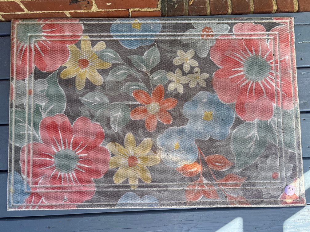 Floral Outdoor Mat