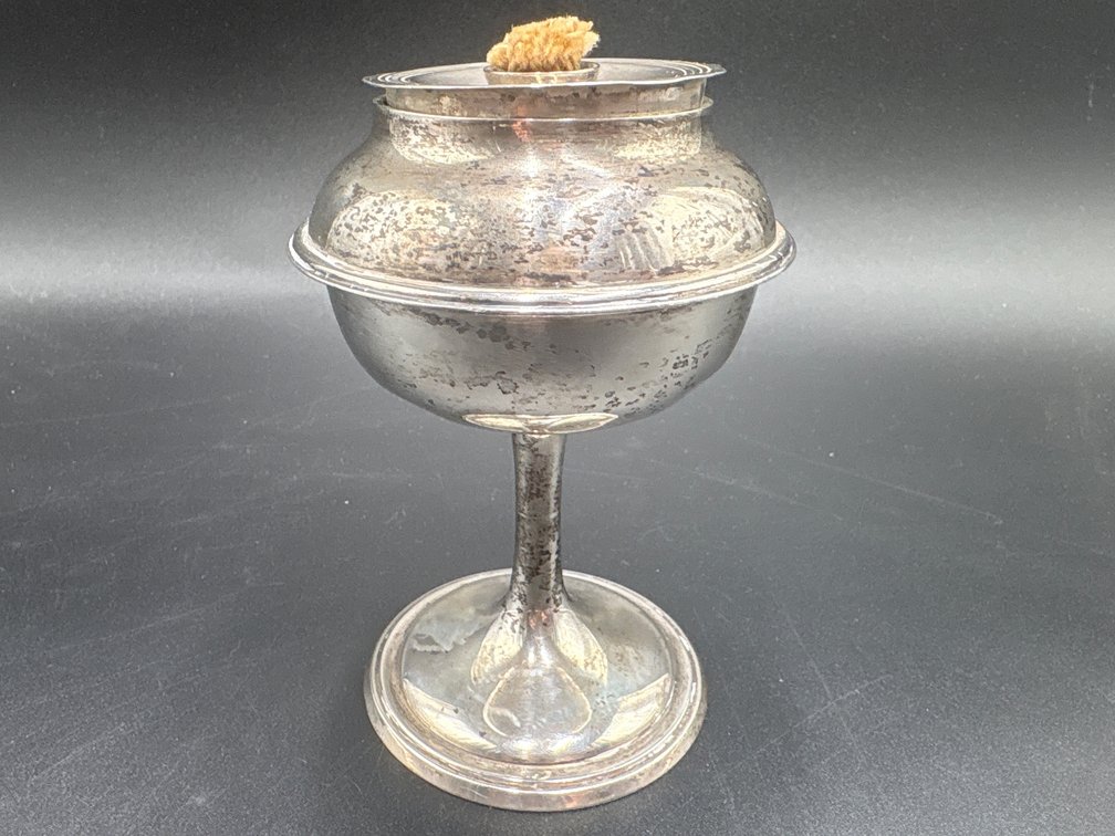 4.72 Troy Ounces Sterling Silver Alcohol Burner