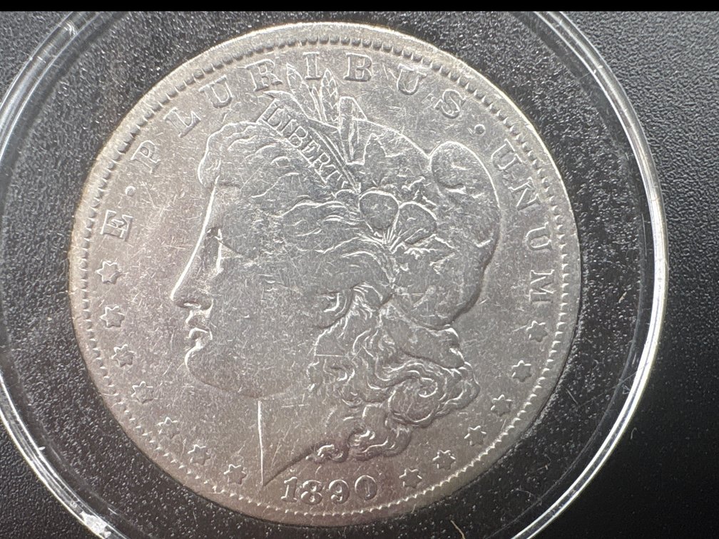 1890 Morgan Silver Dollar