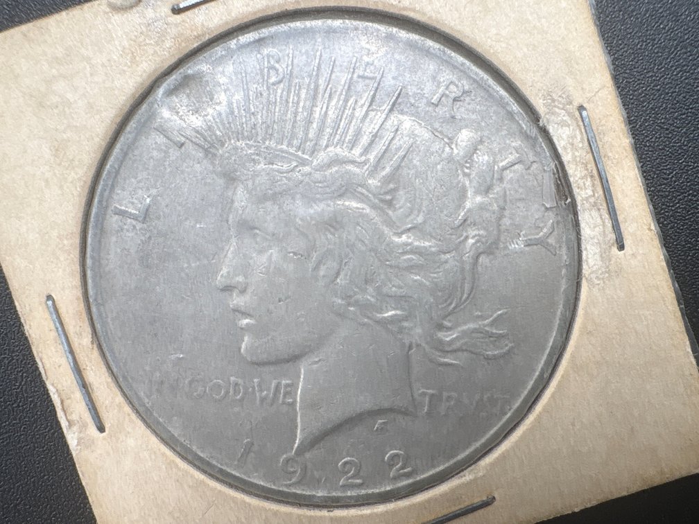 1922 Silver Peace Dollar