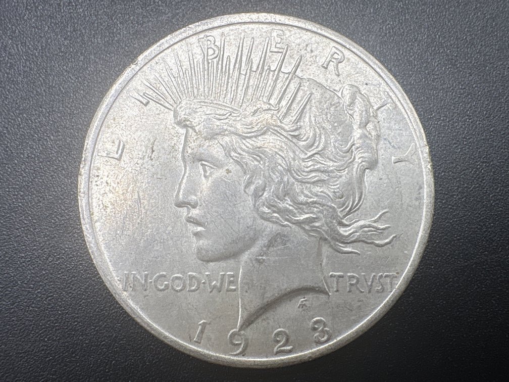1923 Silver Peace Dollar