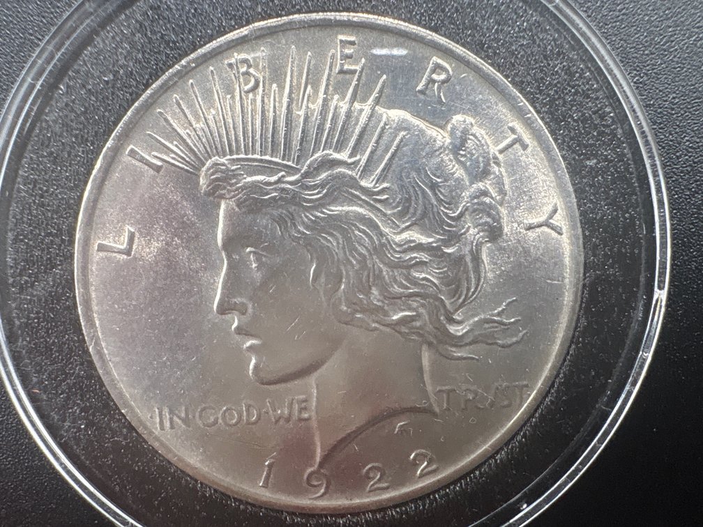 1922 Silver Peace Dollar
