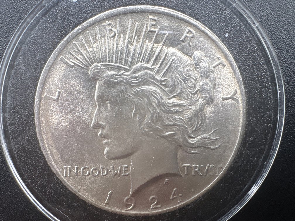 1924 Silver Peace Dollar