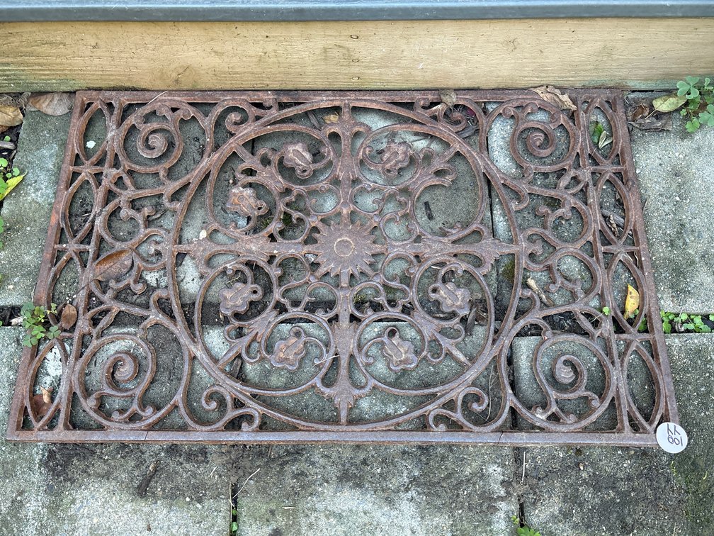 Cast Iron Door Mat