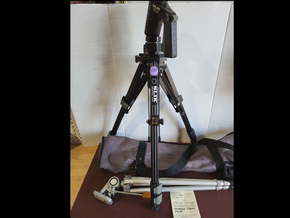 Silk Universal 212AF Camera Tripod + Ward Camera Tripod
