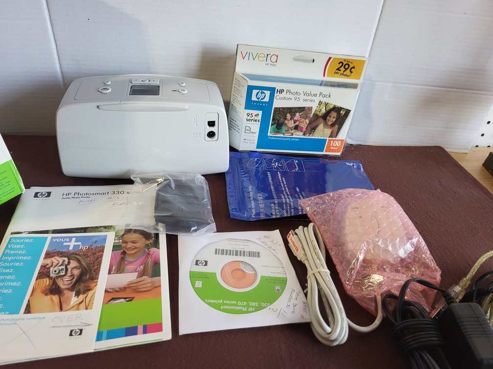 HP Invent Photosmart 335 Gogo Photo Printer