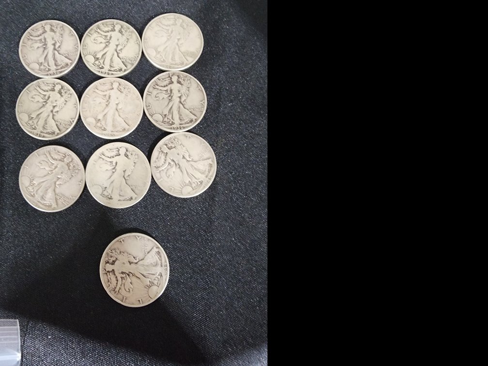 Silver Walking Liberty  Half Dollars 