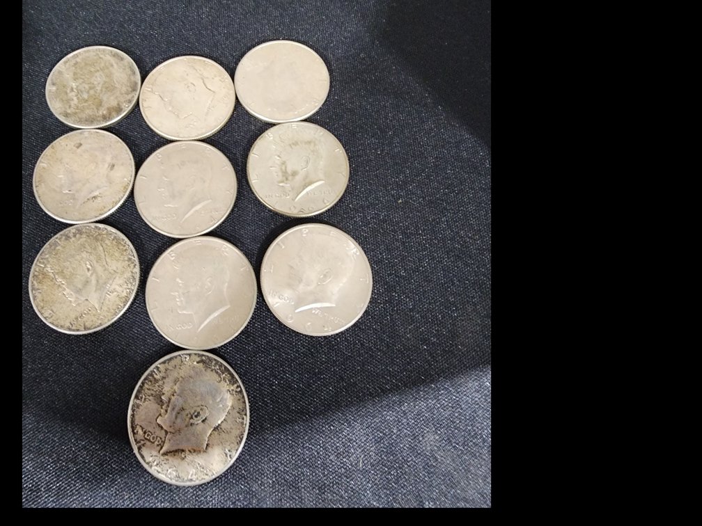 Silver Kennedy Halfs