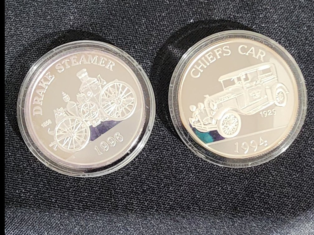 1 Ounce .999 Fine Silver Medallions 