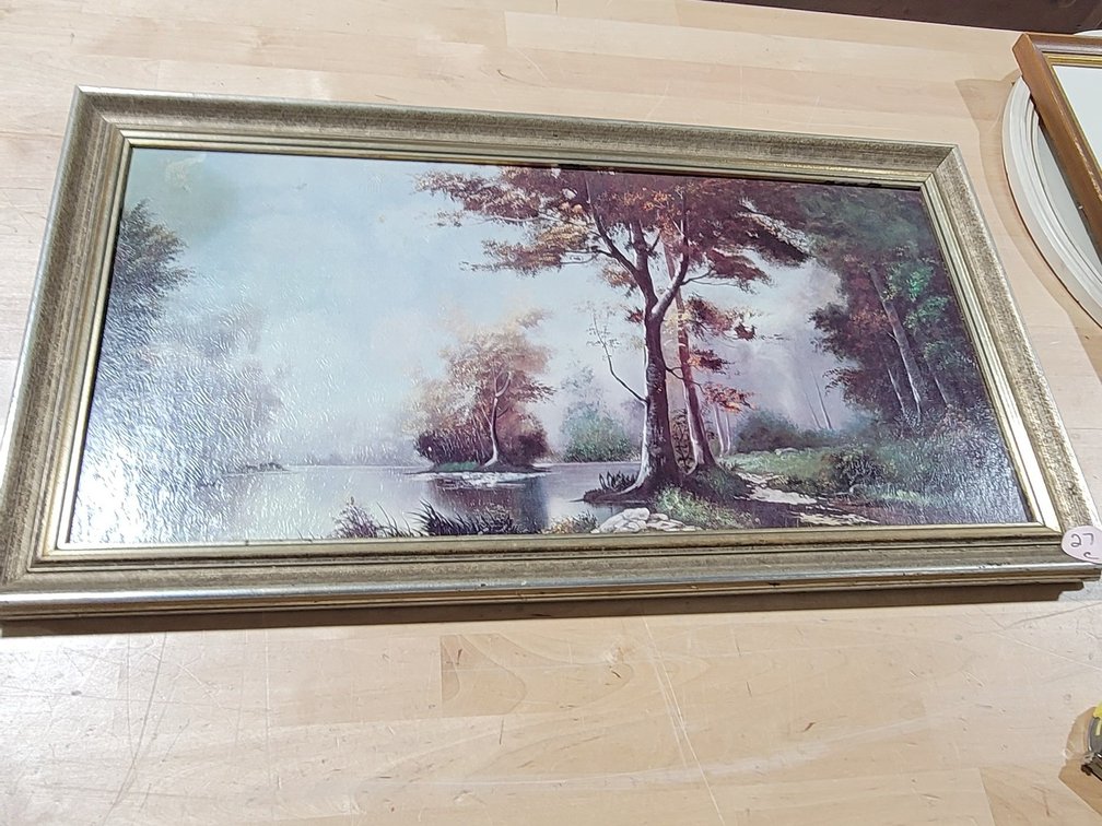 Framed Wall Art Print of Forest 