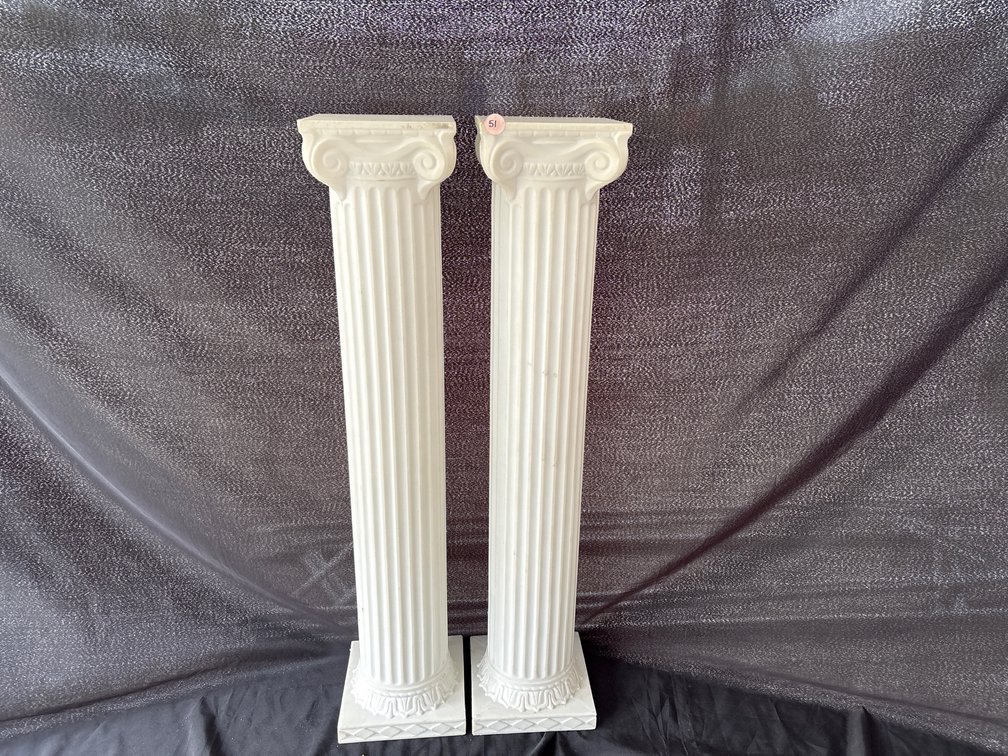 Roman Style Heavy Molded Plastic Pillars