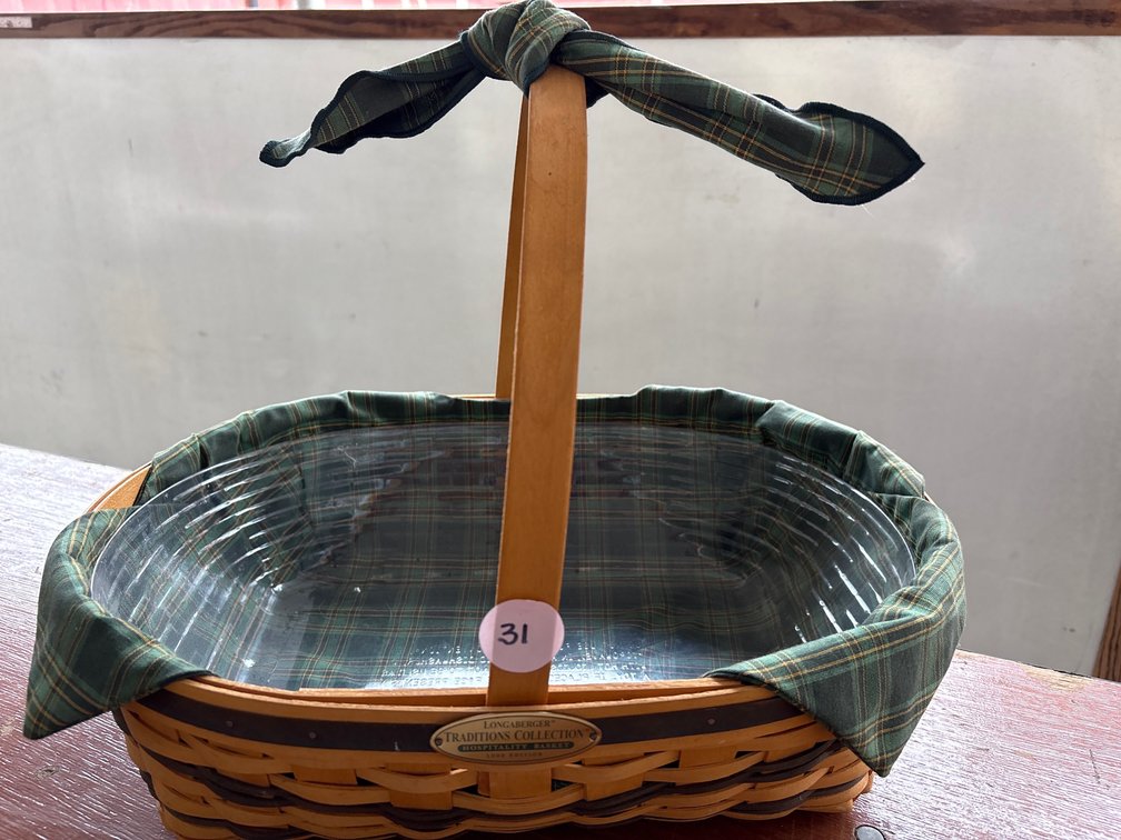 Longaberger Traditions Collection Hospitality Basket