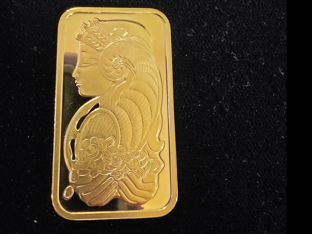 1 Troy Ounce Suisse  Gold Bar