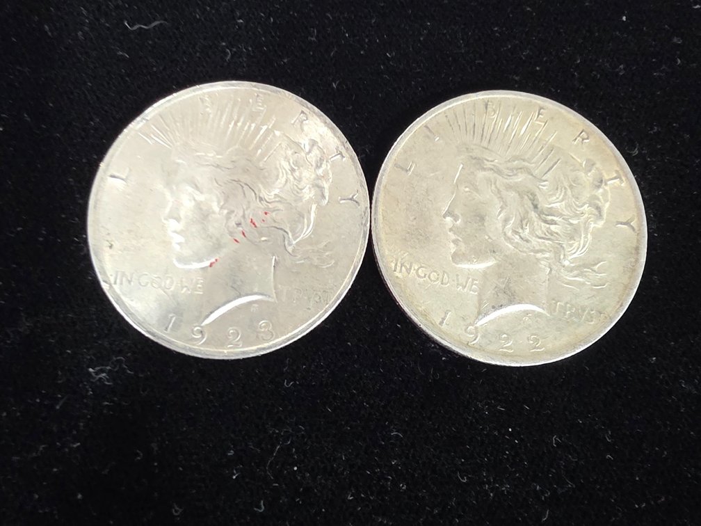 Peace Silver Dollars 