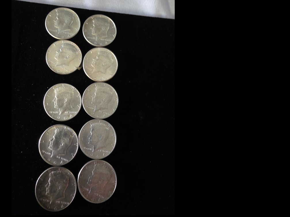 Kennedy Silver Half Dollars 