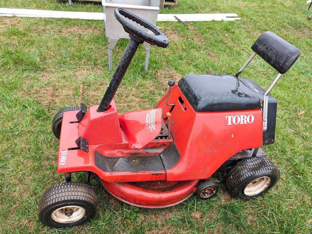 Toro Whirlwind Riding Mower